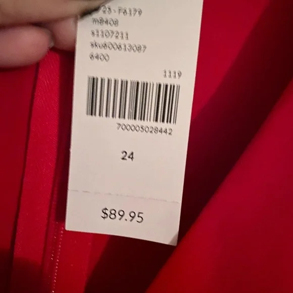Lane Bryant NWT red dress - Picture 3 of 4
